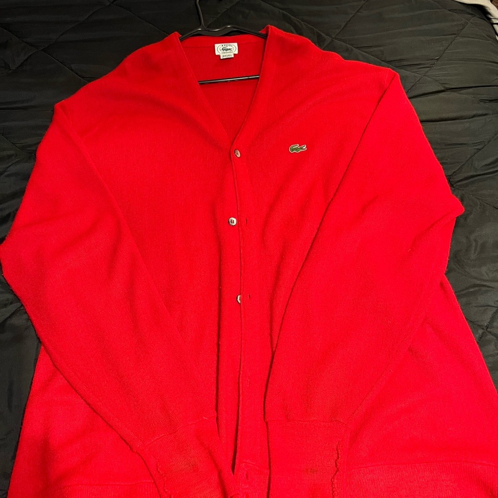 2016 Lacoste Cardigan Sweater
